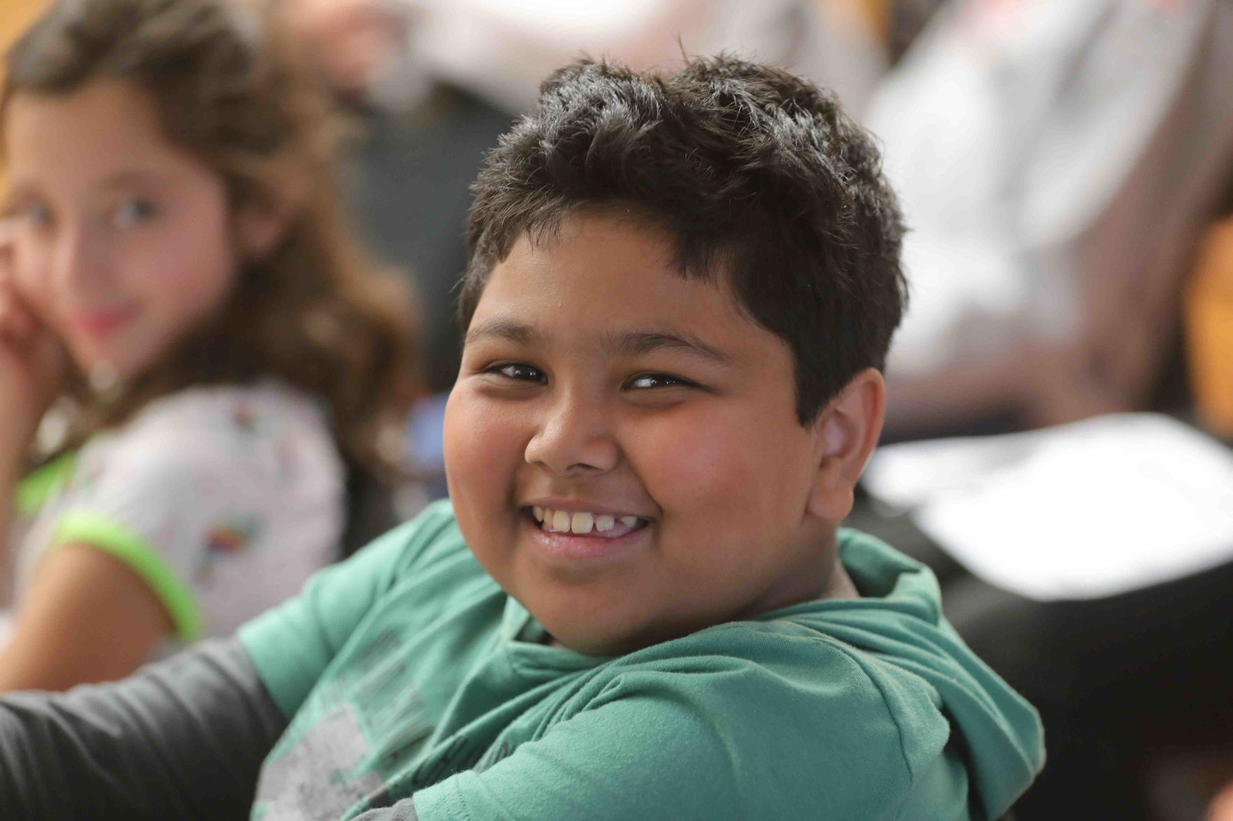 Meteorologist Joe Martucci at EHC Community School